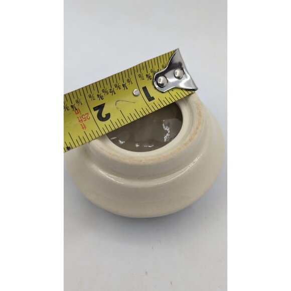 Replacememt lid Polish Pottery Boleslawiec Vase Peacock Pattern unmarked - Picture 4 of 9